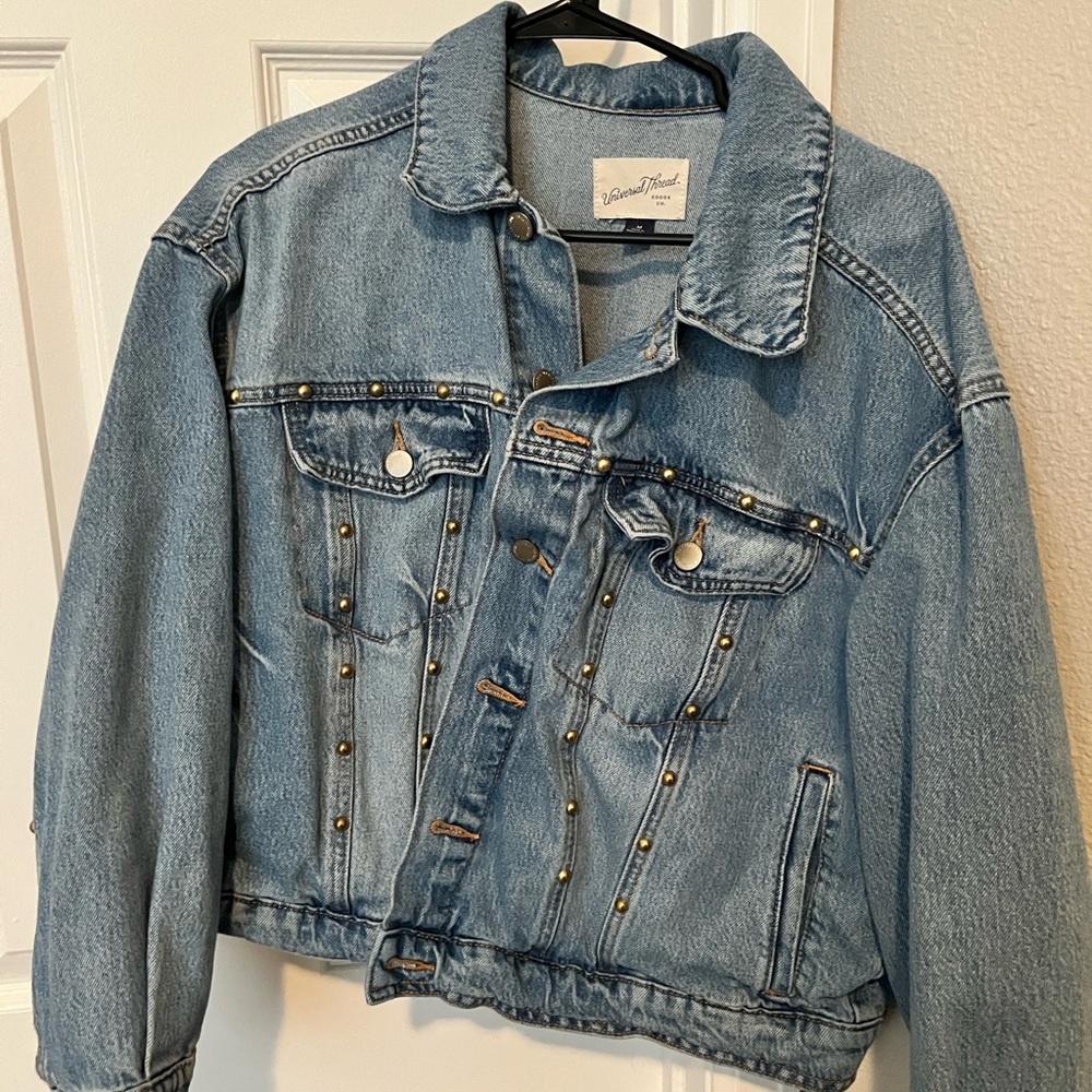Universal Thread Studded Jean Jacket